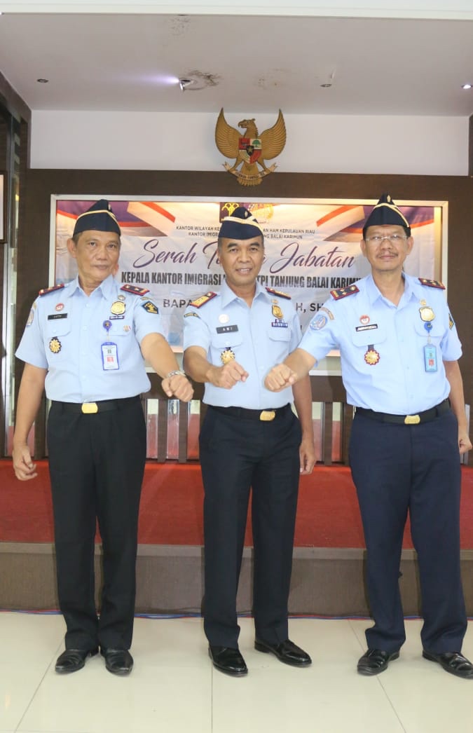 Serah Terima Jabatan Kepala Kantor Imigrasi Kelas II TPI Tanjung Balai Karimun