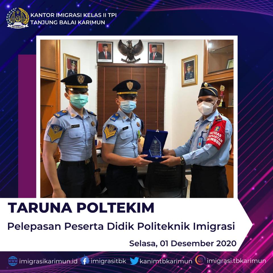 Pelepasan Peserta Didik Politeknik Imigrasi