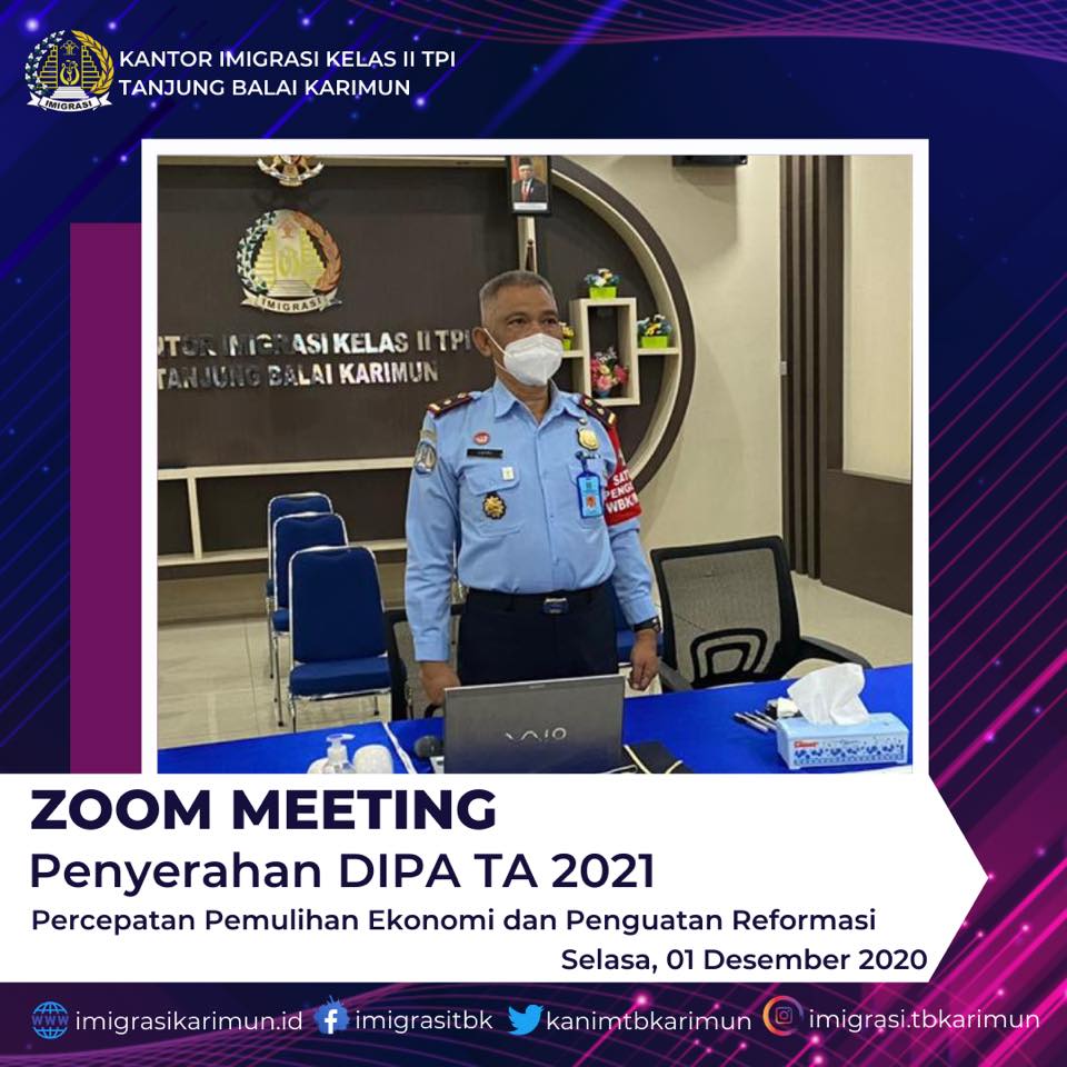 Penyerahan Daftar Isian Pelaksana Anggaran (DIPA) Petikan Tahun Anggaran 2021