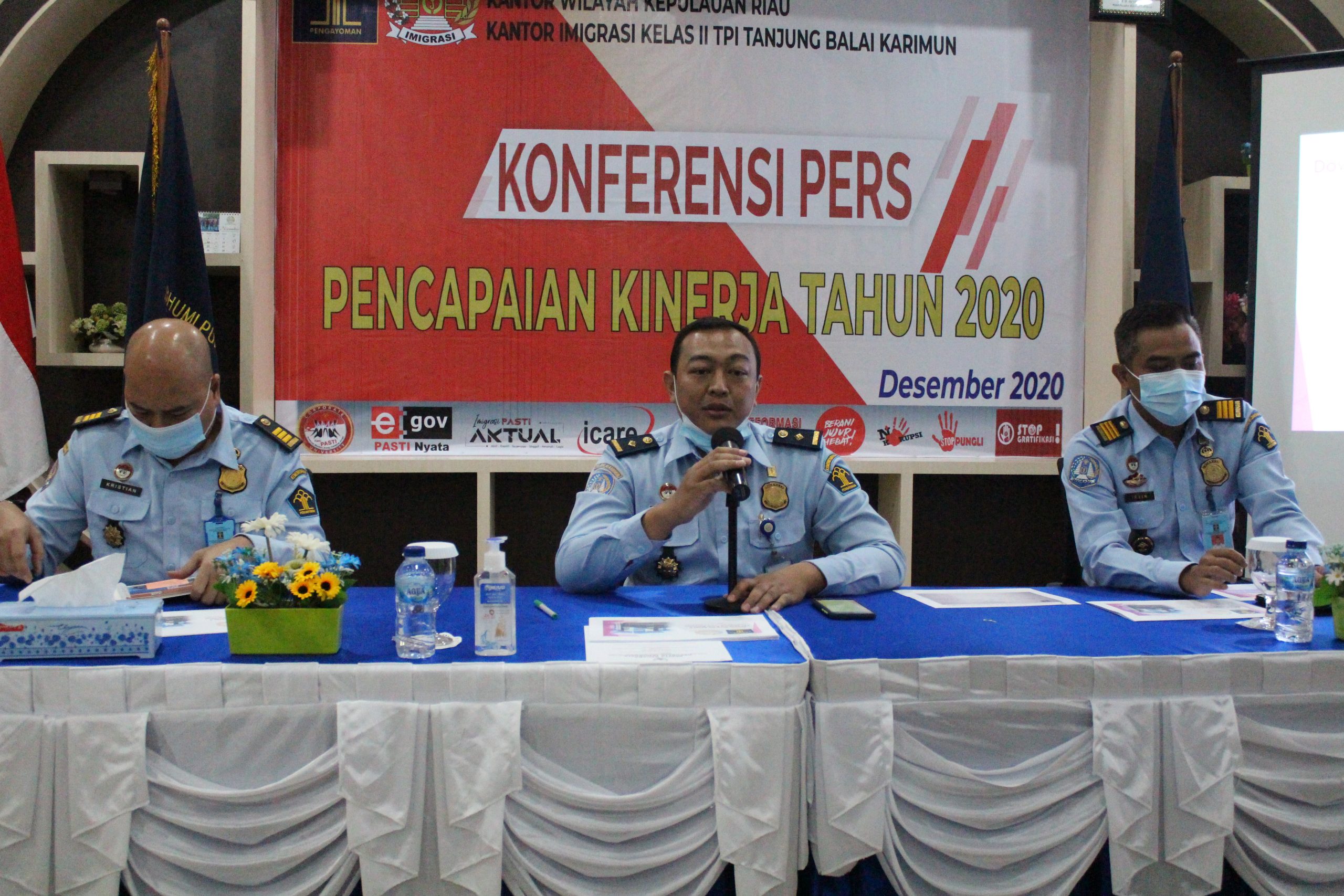 Imigrasi Karimun Rilis Capaian Kinerja Tahun 2020, Raih Penghargaan Kemenkum HAM