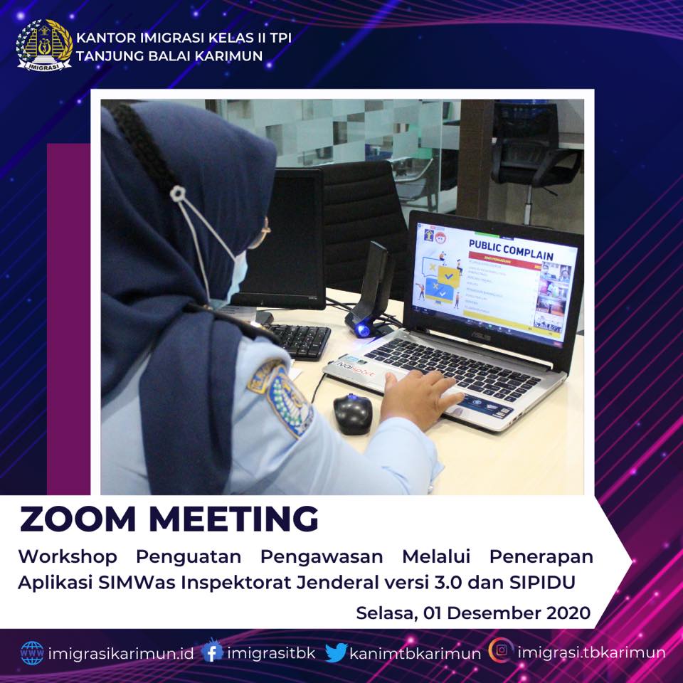 Workshop Penguatan Pengawasan Melalui Penerapan Aplikasi SIMWAS Inspektorat Jenderal V3.0 dan SIPIDU