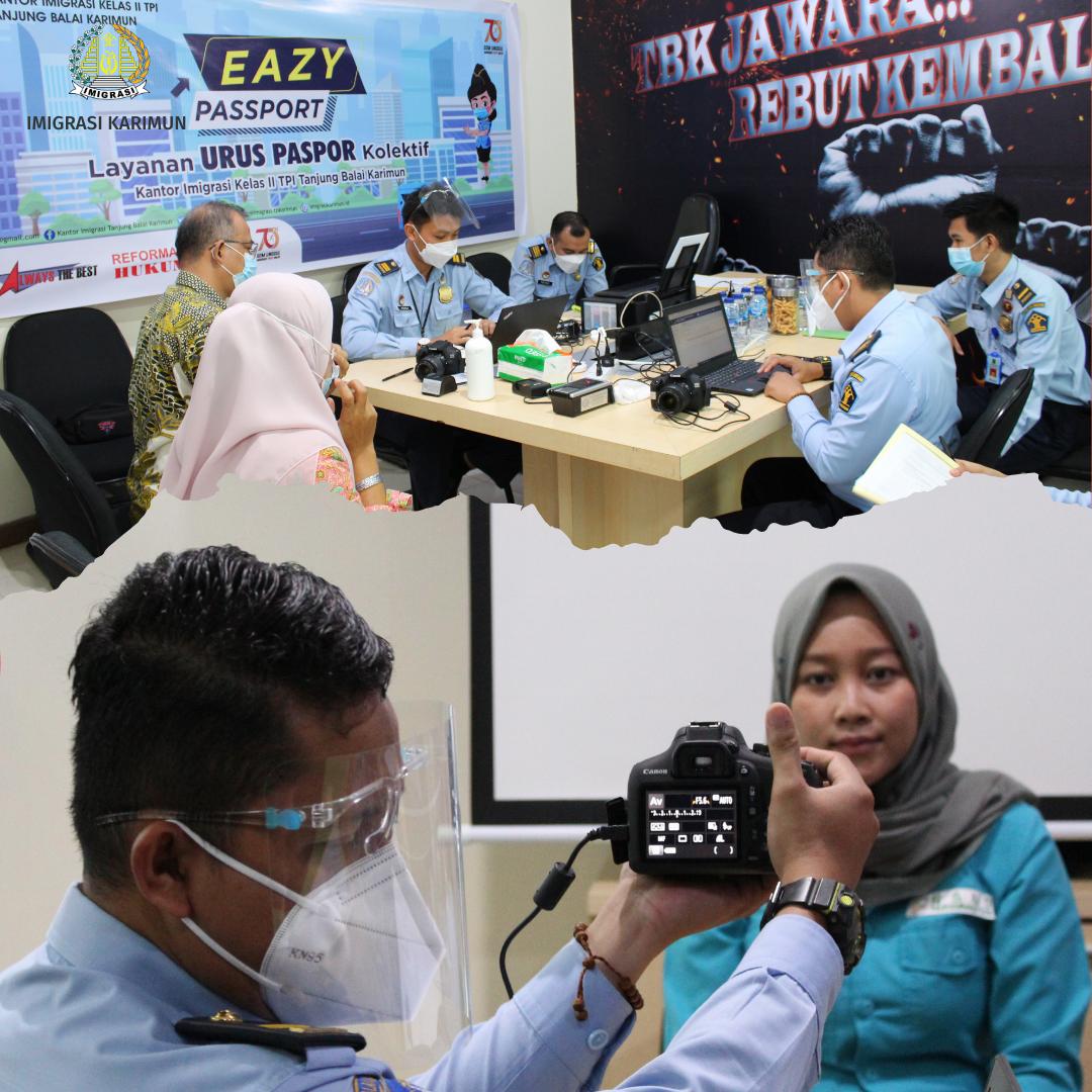 Berikan Kemudahan Kepada Pemohon Paspor, Imigrasi Karimun Sambangi BNI Tanjung Balai Karimun