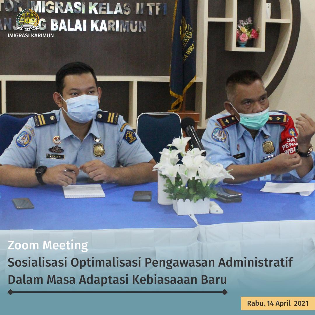 Sosialisasi Pengawasan Administratif Keimigrasian