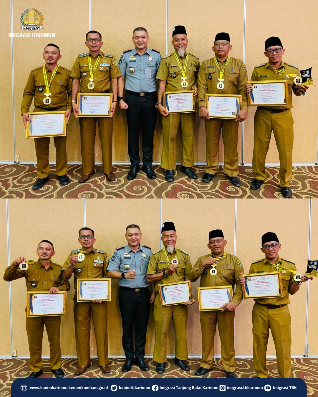 PERESMIAN DESA BINAAN IMIGRASI KEPULAUAN RIAU TAHUN 2024