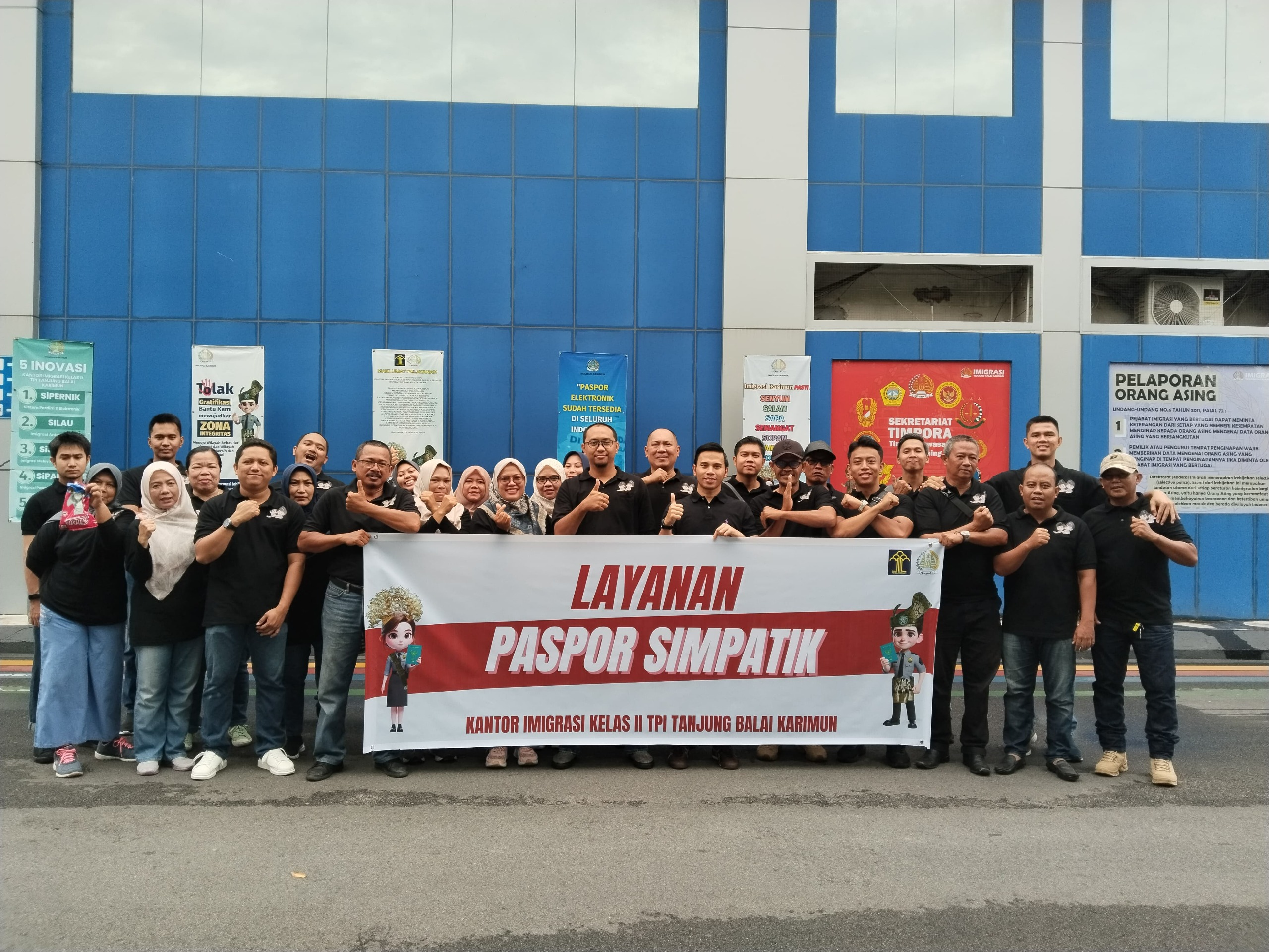 Kantor Imigrasi Laksanakan Layanan Paspor Simpatik di Hari Libur