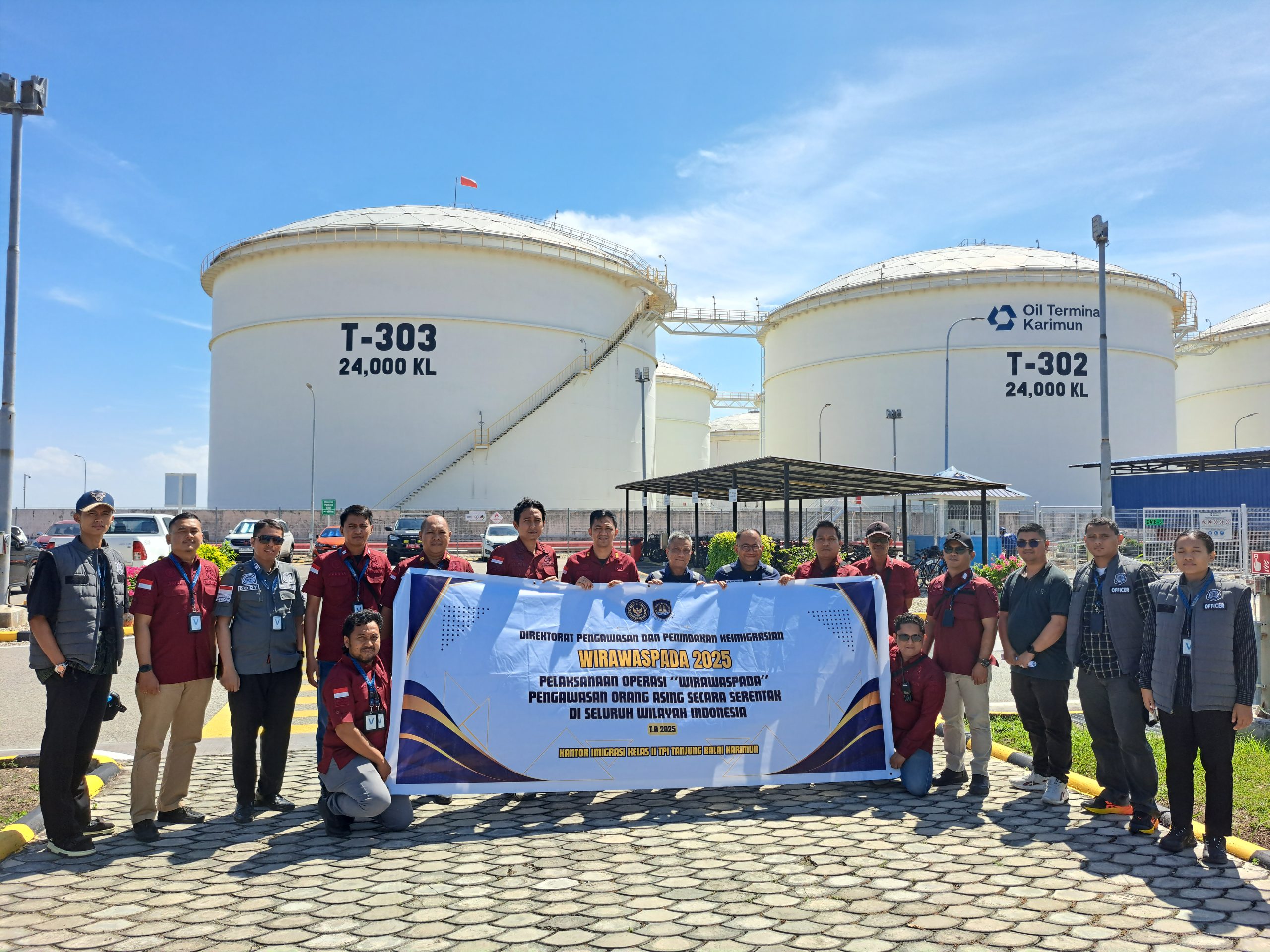 Imigrasi Tanjung Balai Karimun Gelar Operasi Wirawaspada 2025, Tak Ditemukan Pelanggaran Keimigrasian